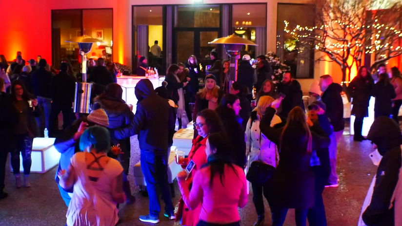 Dj Aziz  @ Fire  Ice 3rd Annual Party.